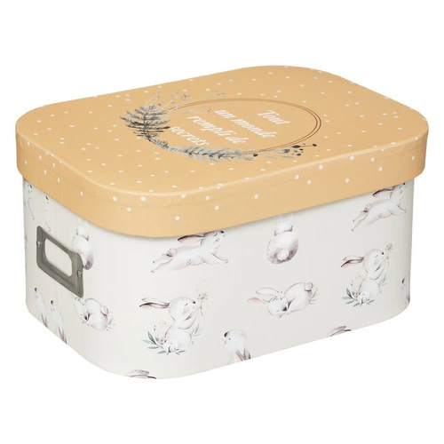 Atmosphera zestaw 3 pudełek ozdobnych do przechowywania dla dzieci Las nowoczesny