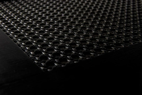 Stolik kawowy Pensacola prostokątny czarny dąb z półką do salonu