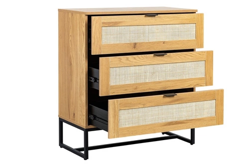 Zestaw mebli do salonu Capri w stylu boho