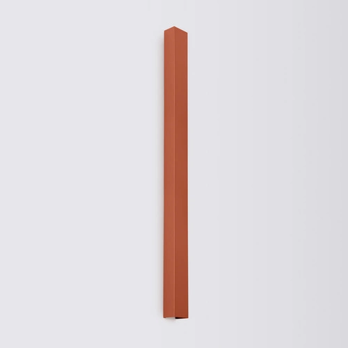 Kinkiet ścienny nowoczesny FREYA 120 czerwony stalowy do salonu i sypialni Thoro