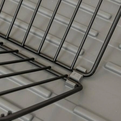 Ociekacz do naczyń na blat zielony prostokątny z wyjmowaną tacą 5five simply smart