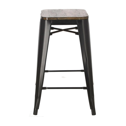 Hoker Paris Wood 65cm czarny sosna orzech Outlet