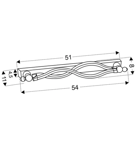 Kinkiet ścienny LED Esse biały nowoczesny 12W do salonu sypialni i łazienki CANDELLUX