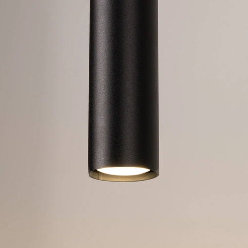 Lampa sufitowa LAGOS 2P czarna nowoczesna do salonu i kuchni 2-punktowa