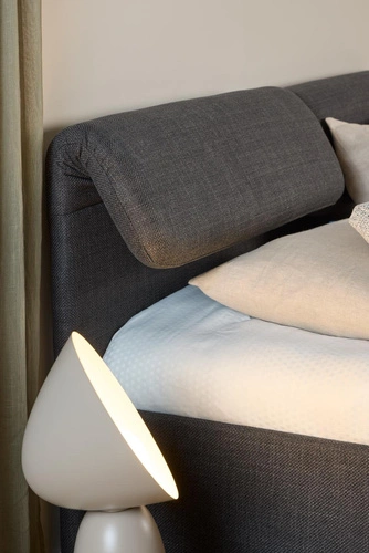 Łóżko tapicerowane Calvi 160x200 z szufladami do sypialni nowoczesne