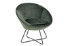 Fotel Center VIC zielony glamour