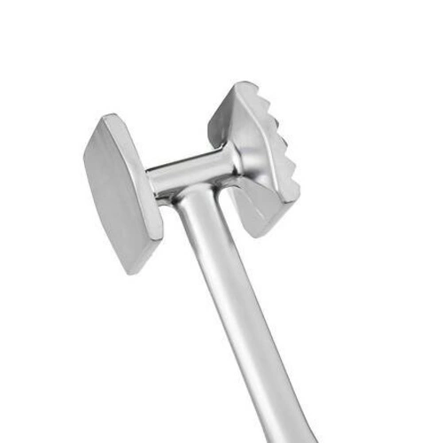 Tłuczek do mięsa ze stali nierdzewnej z gumową rączką