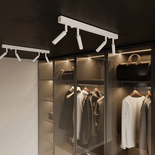 Plafon sufitowy EYETECH 3 biały nowoczesny metalowy do kuchni i salonu Sollux Lighting