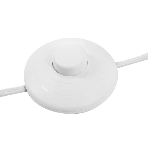 Lampa podłogowa Bahi biała bambusowa trójnóg do salonu nowoczesna lampa stojąca Atmosphera