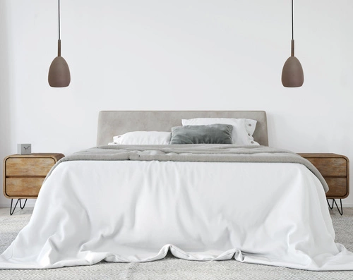 Lampa wisząca Flen I brązowa nowoczesna do salonu i jadalni pojedyncza nad stół