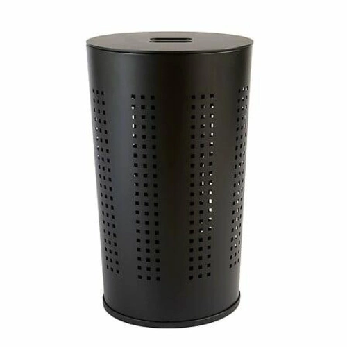 Kosz na pranie Glass 45l czarny