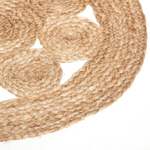 Okrągła podkładka na stół z juty 38 cm boho naturalna do kuchni 5five simply smart
