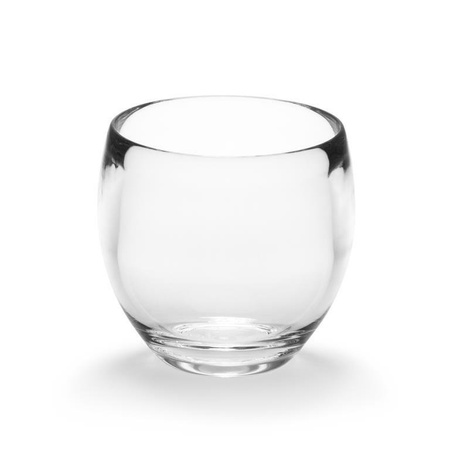 Kubek łazienkowy szklany Droplet