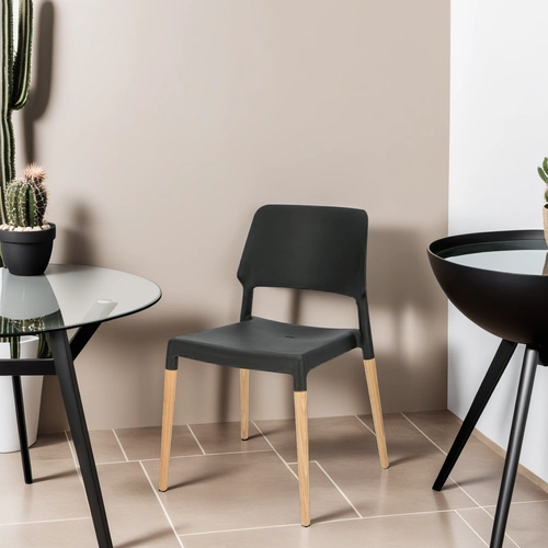 Krzesło Cole (Krzesło Ecco) czarne