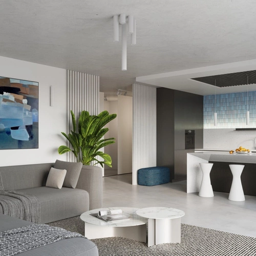 Lampa wisząca KARBON 2 biała nowoczesna regulowana do salonu kuchni lub nad stół