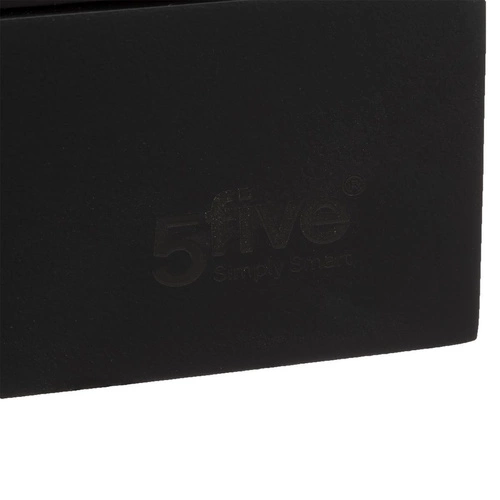 Organizer na kosmetyki do łazienki Natureo czarny bambusowy 5 przegródek 5five simply smart