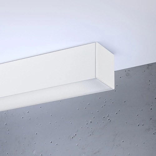 Plafon sufitowy LED PINNE 200 biały minimalistyczny do salonu i kuchni 4000K