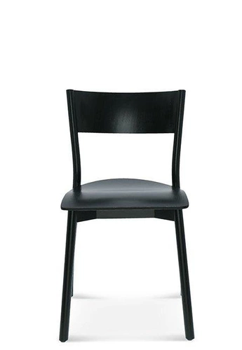 Krzesło drewniane do jadalni Fala Fameg nowoczesne bukowe personalizowane z profilowanym oparciem