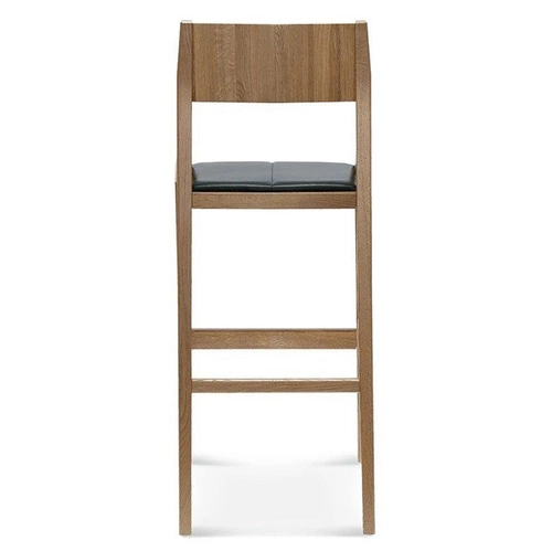 Hoker drewniany tapicerowany Arcos FAMEG do kuchni i jadalni personalizowany nowoczesny 77 cm