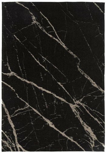 Dywan do salonu Pietra Black 160x230 glamour wełniany łatwy w czyszczeniu Stone Collection