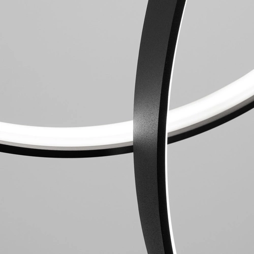 Lampa wisząca LED RIO 5 czarna do salonu i jadalni nowoczesna 5-punktowa Thoro