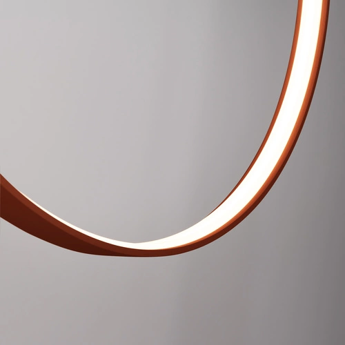 Lampa wisząca LED RIO 110 czerwona nowoczesna regulowana do salonu nad stół Thoro