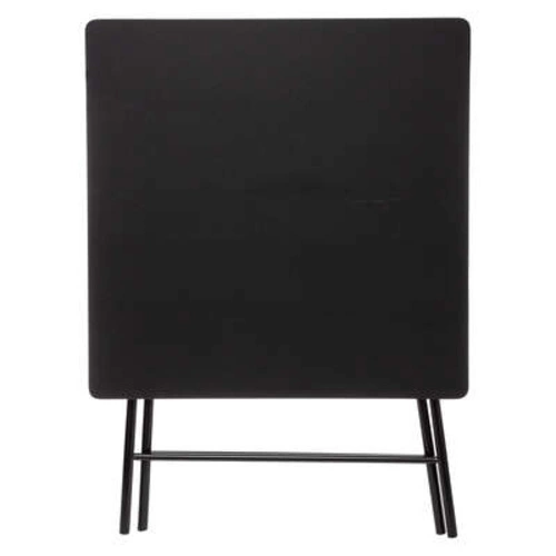 Stół składany do kuchni i jadalni 80x80 czarny nowoczesny loftowy 5five simply smart