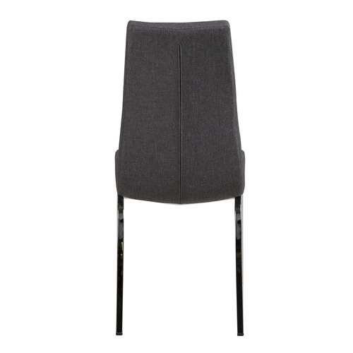 Krzesło Asama szare tapicerowane