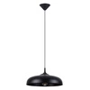 Lampa wisząca GINA czarna nowoczesna do salonu kuchni lub jadalni metalowa 38 cm
