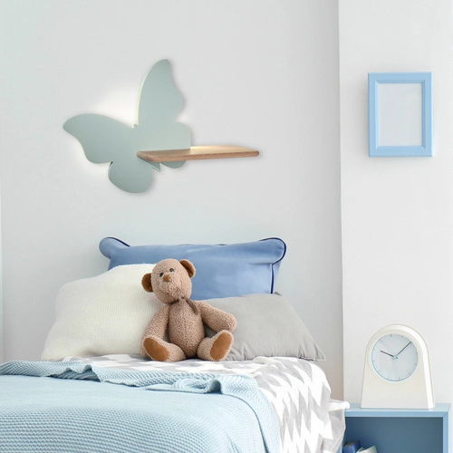 Kinkiet Butterfly lampa 5W LED 4000K iq kids miętowy