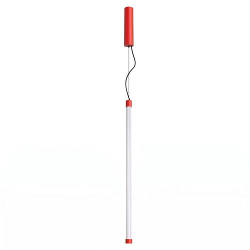 Lampa wisząca TRANG LED czerwona regulowana nad wyspę nowoczesna