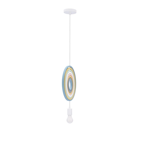 Lampa wisząca Single h8 1x20W E27 iq  kids mix kolor