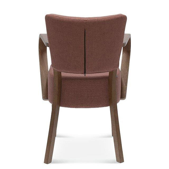 Krzesło do jadalni tapicerowane z podłokietnikami Fameg Tulip.2 skóra naturalna personalizowane