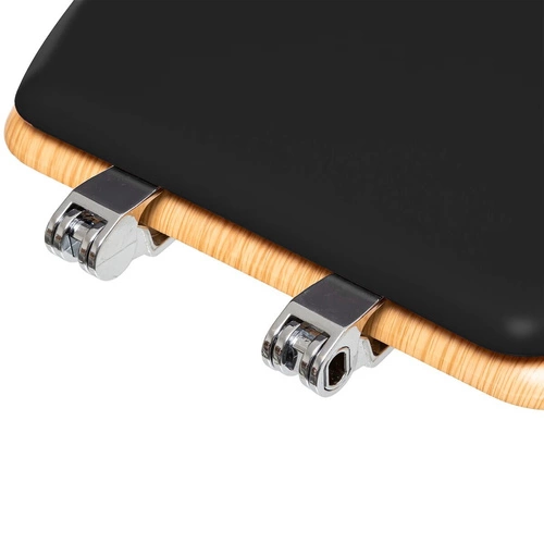 Mydelniczka czarna Modern owalna stojąca do łazienki nowoczesna 5five simply smart