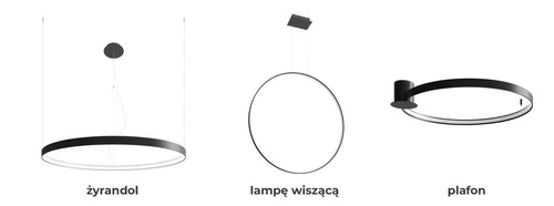 Lampa wisząca LED Rio 110 biała nowoczesna do salonu i nad stół 4000K Thoro