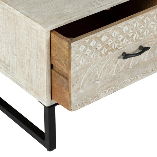 Zestaw mebli do salonu Ajay beżowy