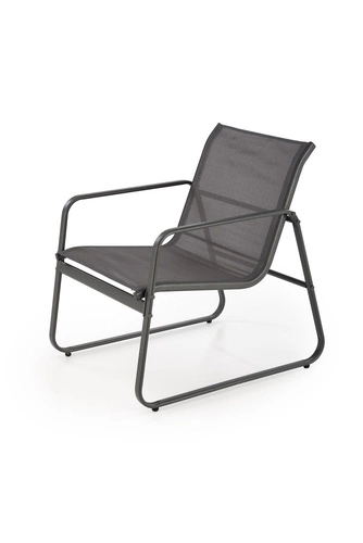 Zestaw ogrodowy Margate (sofa + 2x fotel  + ława) ciemny popiel