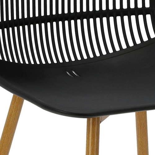 Krzesło Klaus czarne Outlet