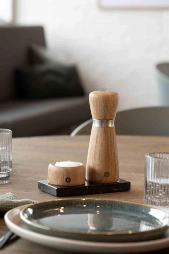 Crush Grind Kyoto drewniany młynek do soli i pieprzu 17cm skandynawski dąb