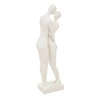 Figurka dekoracyjna Couple Atmosphera biała nowoczesna do sypialni lub na prezent 33 cm