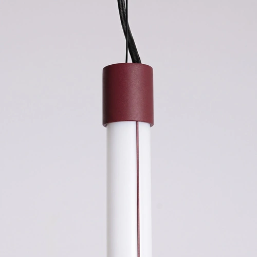 Lampa wisząca TRANG 75 LED burgund nowoczesna nad wyspę
