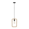 Lampa wisząca Ostor czarny+beżowy 1x40W  E27