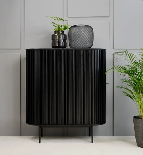Komoda wysoka Siena czarna