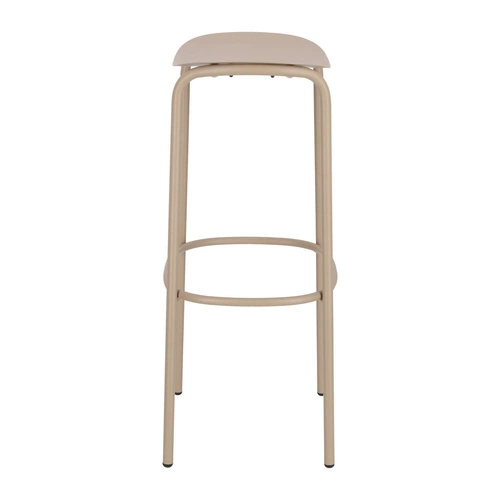 Hoker metalowy Trick 75 cm szary nowoczesny bez oparcia do kuchni i wyspy SCAB Design