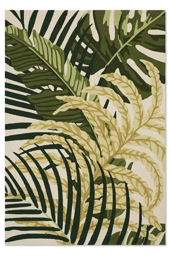 Dywan zewnętrzny nowoczesny Manila Artichoke 250x350cm kwiatowy na taras i balkon łatwoczyszczący