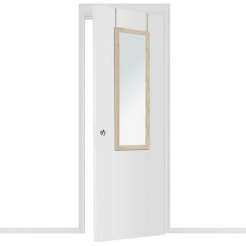 Lustro na drzwi 35x109cm efekt drewna