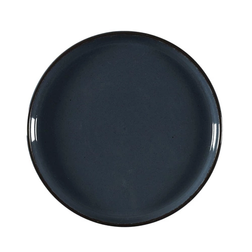 Zestaw obiadowy Temp nowoczesny niebieski komplet talerzy na 4 osoby do jadalni