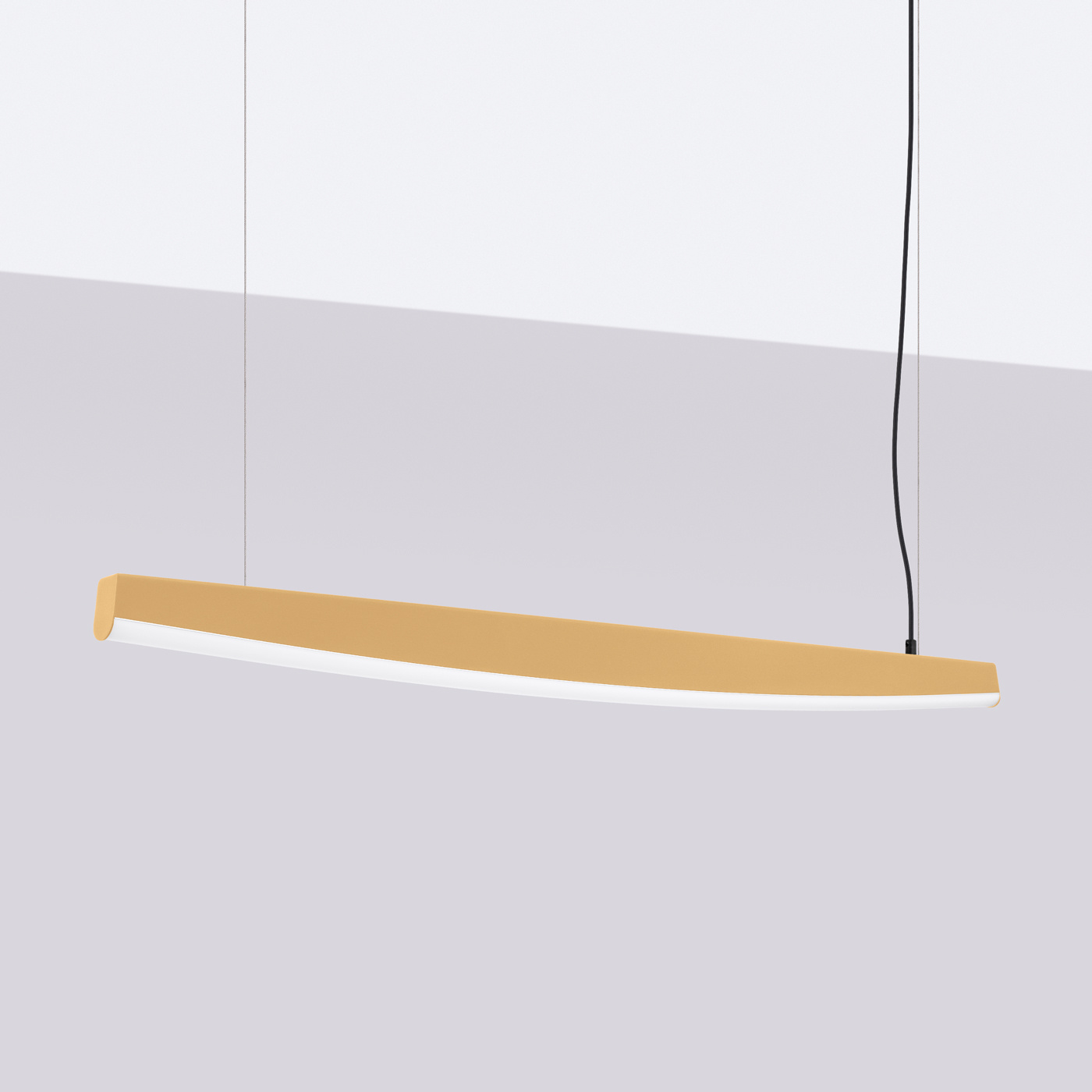 Lampa wisząca JORUN 120 złota LED 4000K