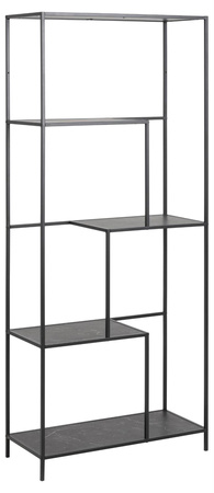 Regał Infinity wysoki black marble      