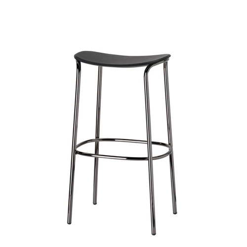 Hoker Trick wood nowoczesny czarny drewniany do kuchni i jadalni 65 cm SCAB Design